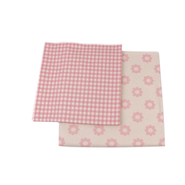 スムースニット生地105cm巾／ミニギンガムチェック・オリジナルカラー  