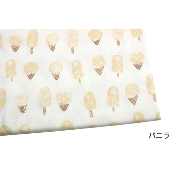 ☆SALE☆スムース天竺fishアイスクリーム＊パッチハンカチ＊19×14