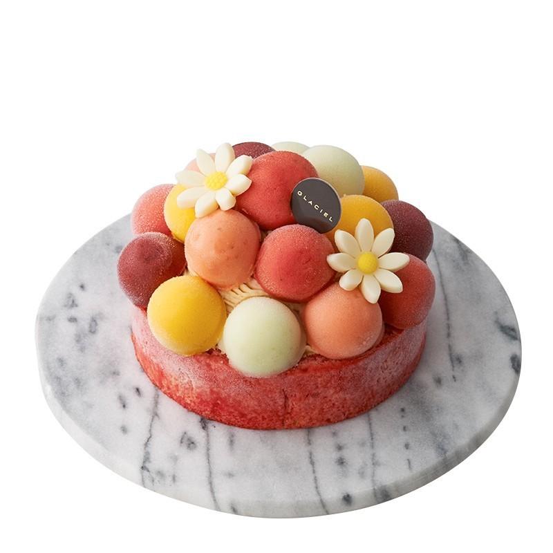 お取り寄せ(楽天) フルーツの花束アイス★ バルーンドフリュイ 直径12cm アイスケーキ アイス ルタオ  誕生日 価格5,616円 (税込)