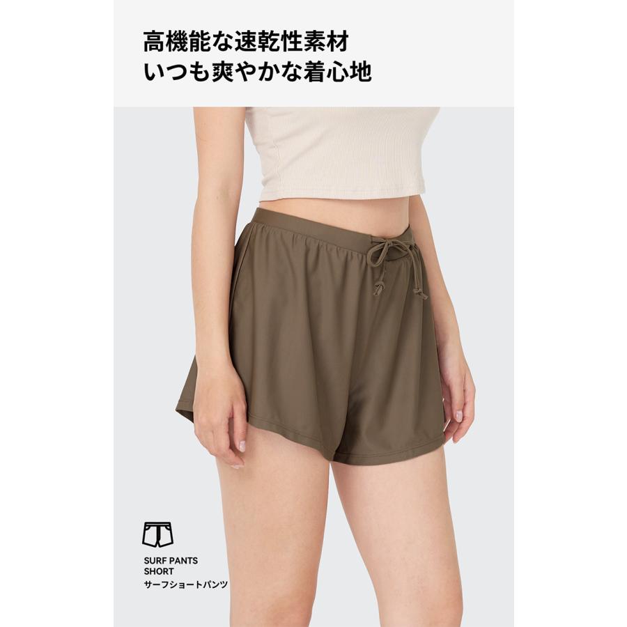 水着 レディース ラッシュガード 上下 セット 上下セット 体型カバー セパレート タンキニ 長袖 5点セット フード付き パーカー uvカットパーカー レギンス uvの画像