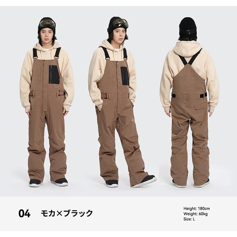 新品ビブパン　AA ACTLEIS スノーボードウェア スキーウェア パンツ ビブパンツ