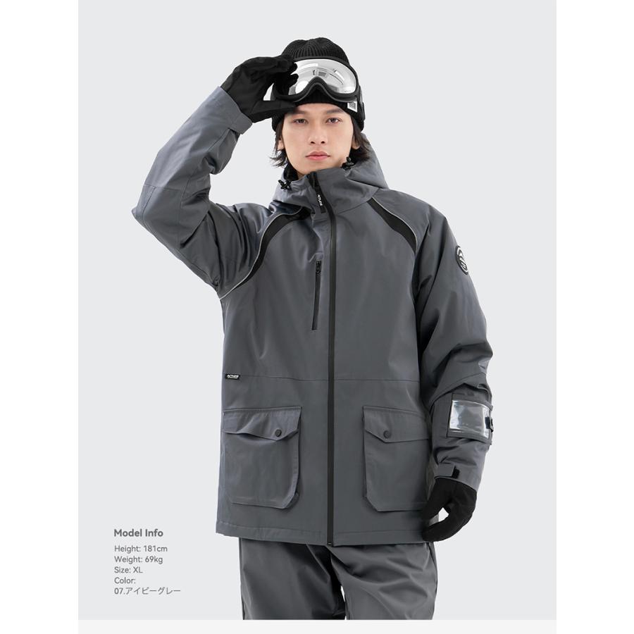 ACTLEIS（アクレイス） スキーウェア スノーボードウェア ジャケット