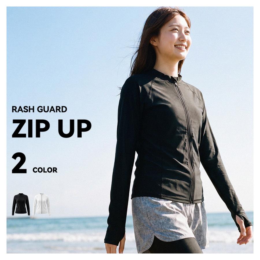 LEISURE SPORT ラッシュガード レディース 長袖 uvカット uv upf50+