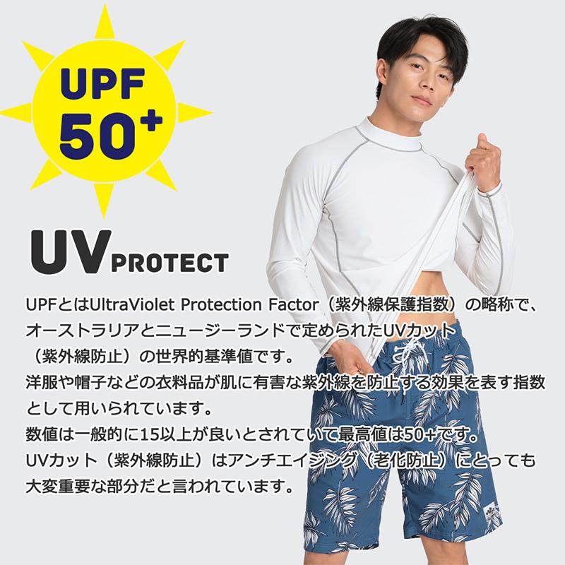 LEISURE SPORT ラッシュガード メンズ 長袖 シャツ tシャツ 水着