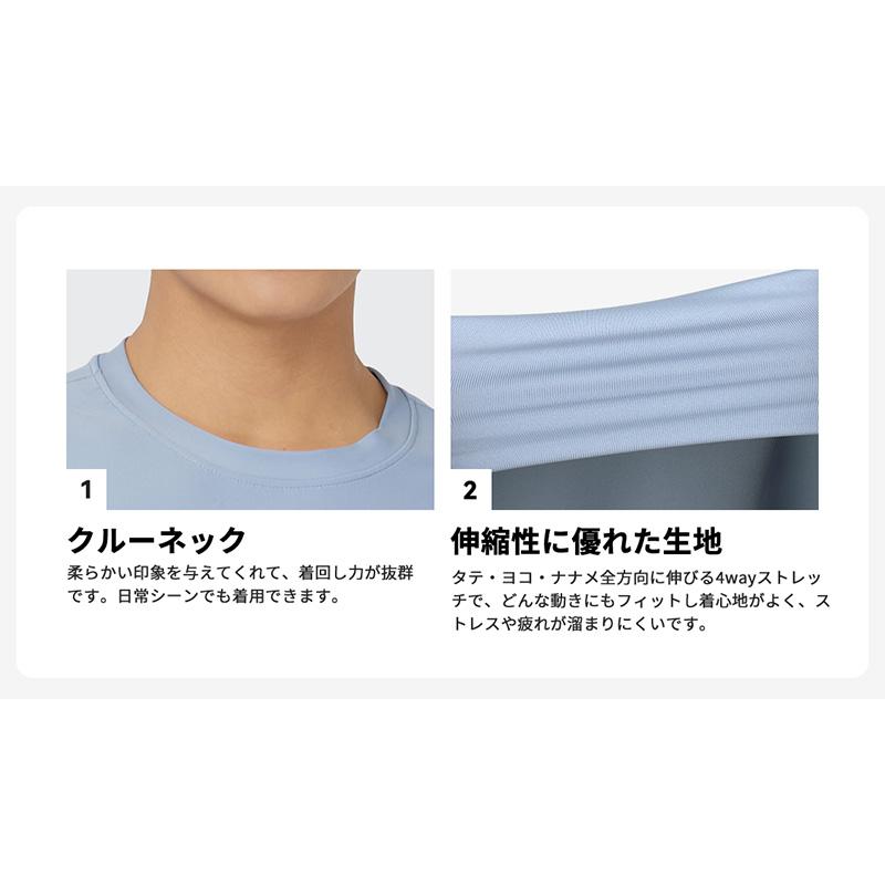 ラッシュガード メンズ 半袖 シャツ tシャツ 水着 大きいサイズ uvカット uv upf50+ 紫外線対策 日焼け予防 体型カバー プール 海 海水浴 サウナ サーフィン｜letdream｜18