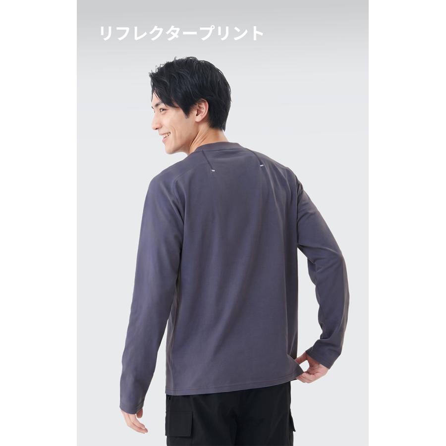ACTLEIS（アクレイス） 型崩れしにくい ロンT メンズ ソロナ Sorona 3M