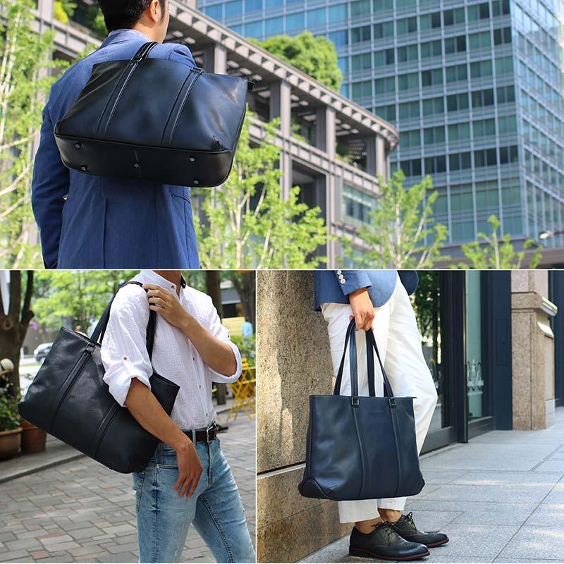 レットドリーム　ビジネスバッグ・トートバッグレザー本革 楽天市場】LETDREAM トートバッグ ビジネスバッグ メンズ 本革