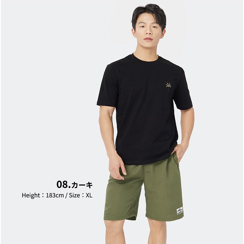 FIED サーフパンツ 水着 グリーン ブラック LEISURE SPORT 水着 メンズ サーフパンツ 海パン サーフショーツ