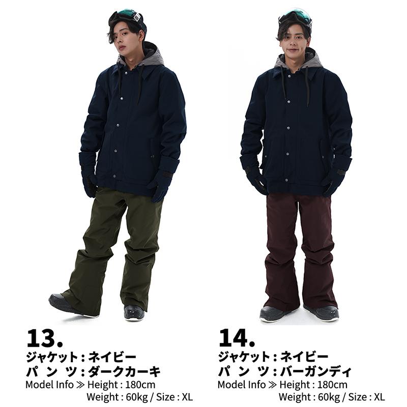 LEISURE SPORT スノーボードウェア スキーウェア メンズ 上下 LEISURE SPORT スノーボードウェア スキーウェア メンズ 上下