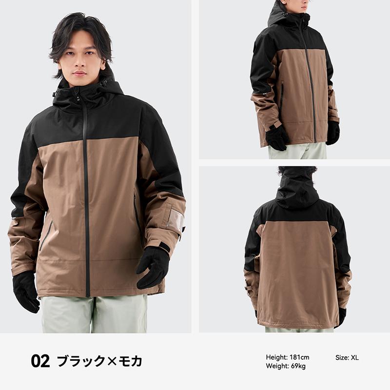 スキーウェア スノーボードウェア ジャケット メンズ 上 単品 スノボウェア スノボーウェア スノーウェア スキー スノーボード スノボ スノボー ウェア_19