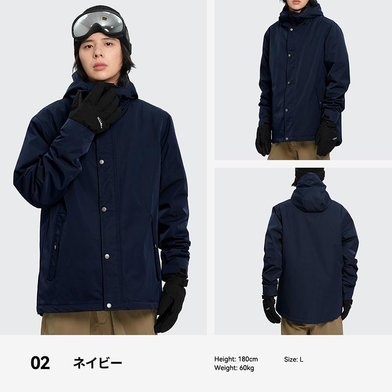 スキー、スノーボード　ジャケット メンズ LEISURE SPORT スキーウェア スノーボードウェア ジャケット メンズ 上