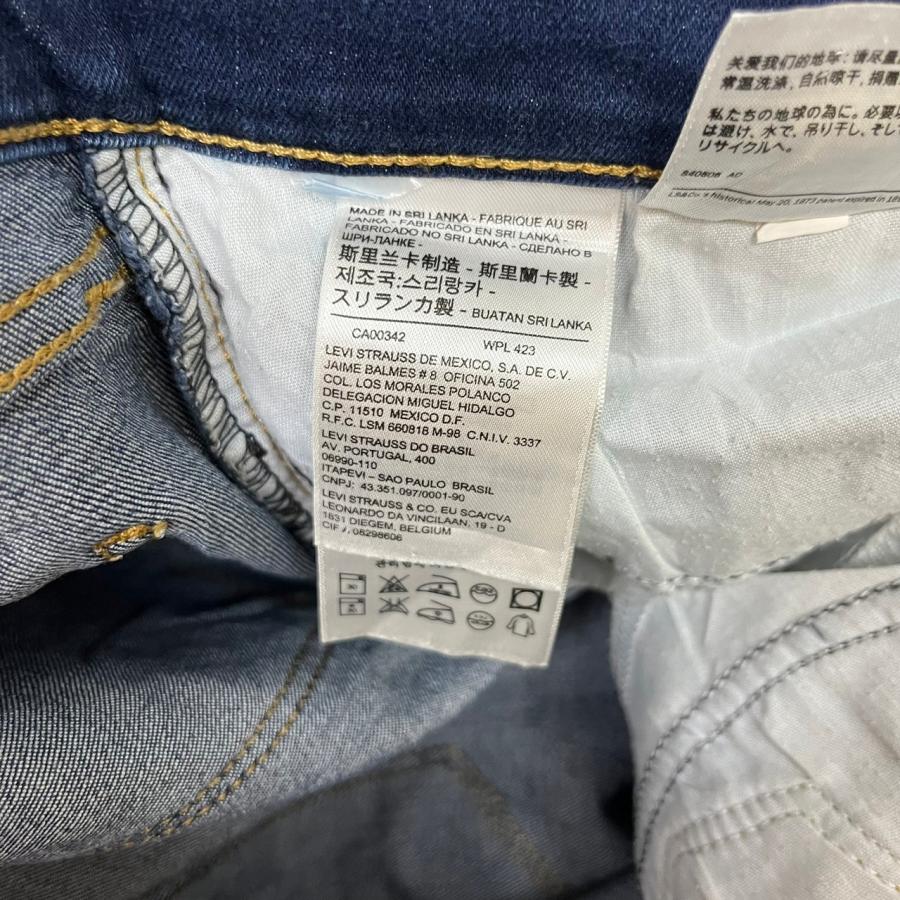 Levi's817 ストレート レディース デニムジーンズパンツ 29 赤タブ