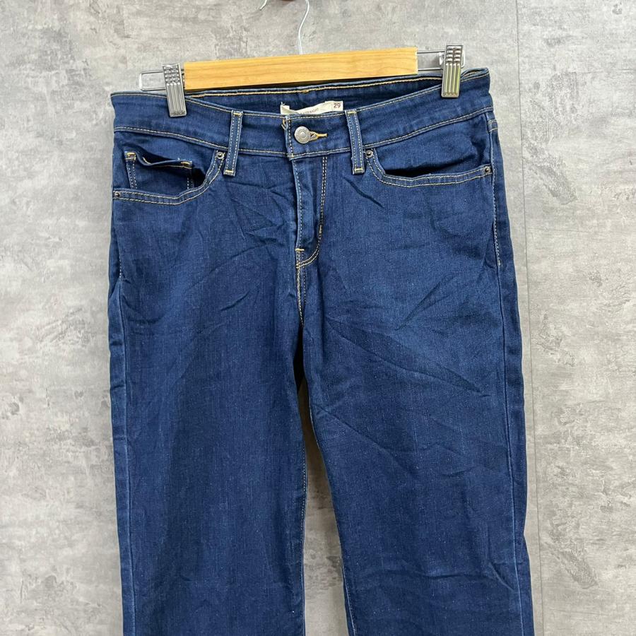 Levi's817 ストレート レディース デニムジーンズパンツ 29 赤タブ