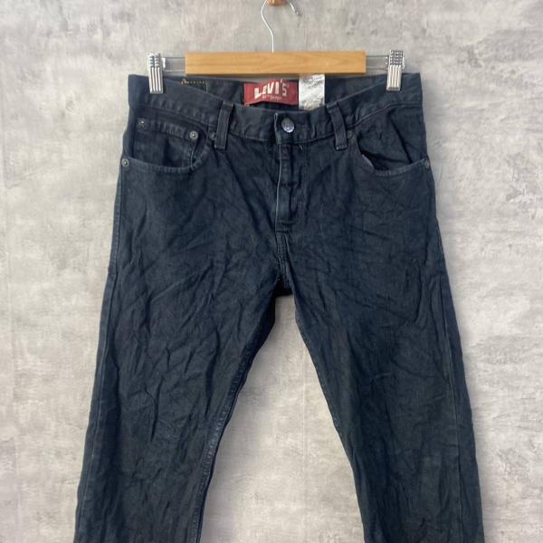 Levi's リーバイス 511 デニムジーンズパンツ ブラック ジップフライ スキニー W29L29 実寸W30in  42825-1382  L221206-N685｜leteety0120｜03