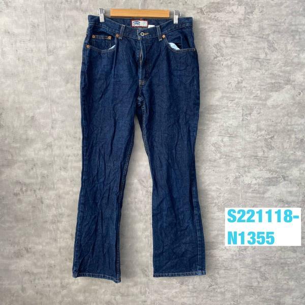 OLD NAVY インディゴブルー デニムジーンズパンツ 12 レギュラー 実寸32in RN 54023 403580001 USA
