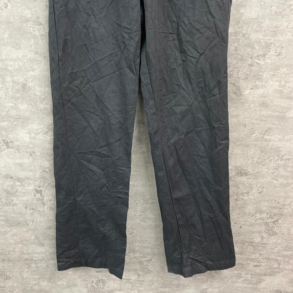 Dickies874 ディッキーズ ブラック Original  ジップフライ ワークパンツ 30×32 実寸W30in 874RBK USA 海外輸入 古着 SK10389｜leteety0120｜06