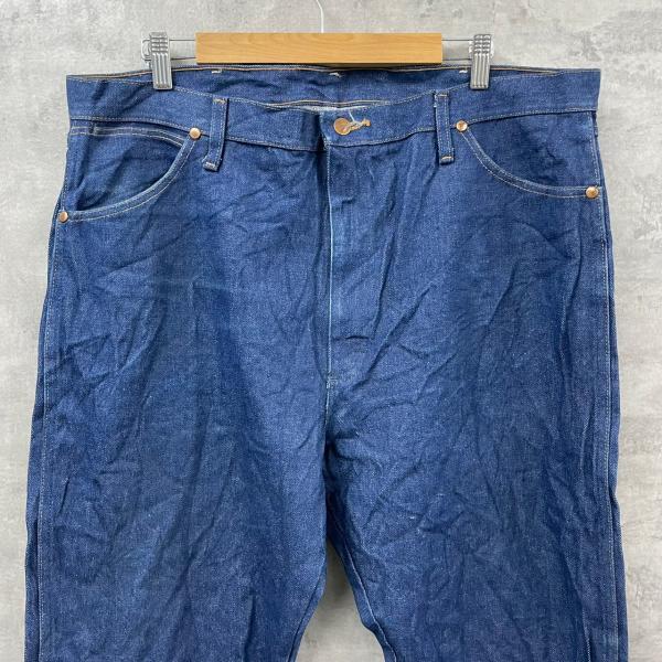 Wrangler ラングラー  デニムジーンズパンツ インディゴブルー ジップフライ W40L34 実寸W41in 13MWZ USA 海外輸入 古着 WK10036｜leteety0120｜08