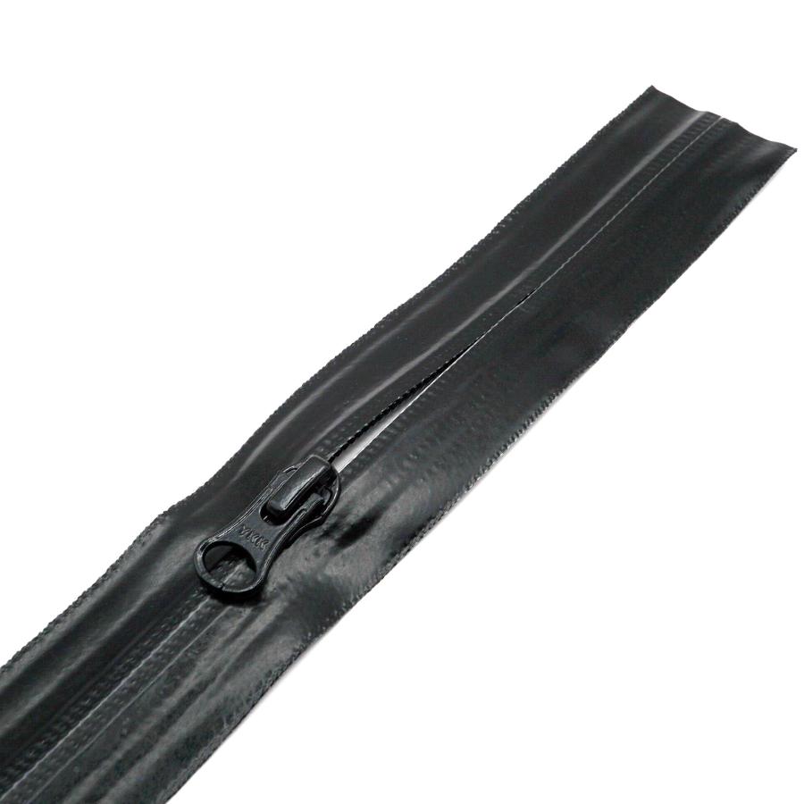 YKK 5号止水ファスナー 50cm 黒 ツヤあり AquaGuard アクアガード
