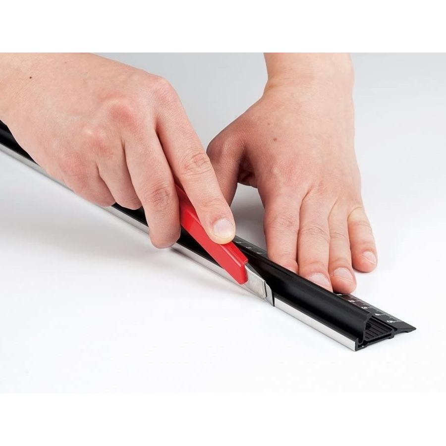 カッターガイドスリム300 安心ガードで正確な裁断 レザー