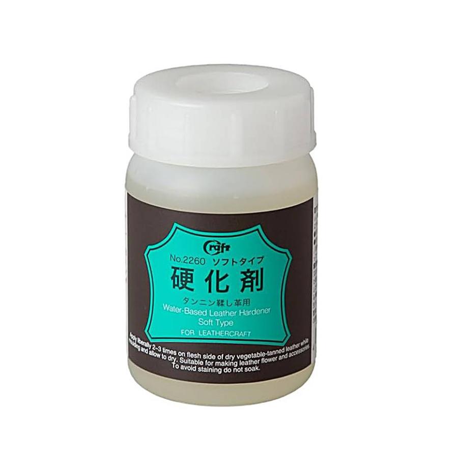 革の硬化剤 ソフトタイプ 100ml クラフト社 （誠和カタメール透明代替