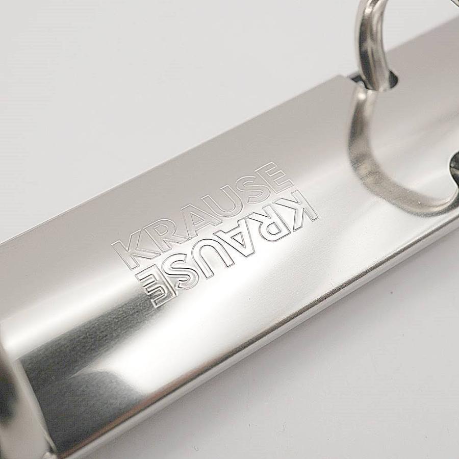 KRAUSE（クラウゼ）バインダー金具 バイブルサイズ 171mm 6穴 20mm径