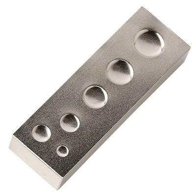 オールマイティプレート クラフト社 カシメ、ホック用打ち台 レザー