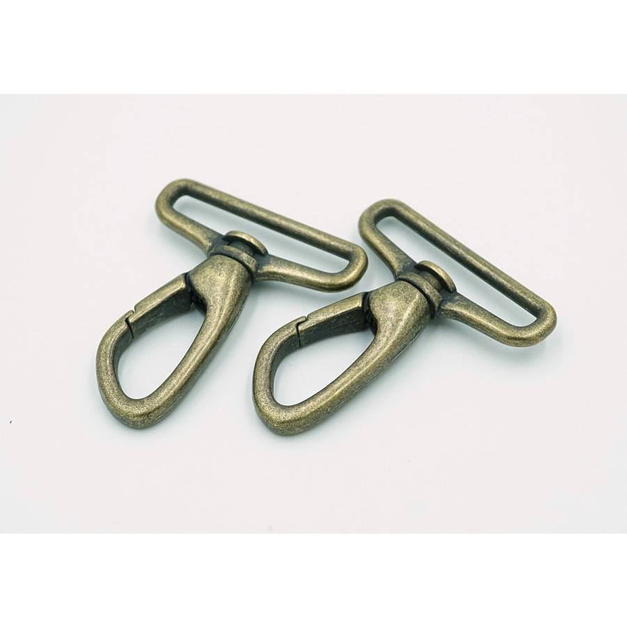 ナスカン 40mm アンティーク 2個入り No.90 レザー用金具 レザー