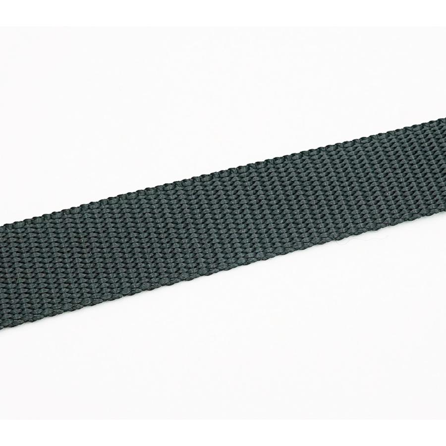 20mm巾PPテープ（黒）1.2mm厚（薄手） 日本製 1m単位のカット売り