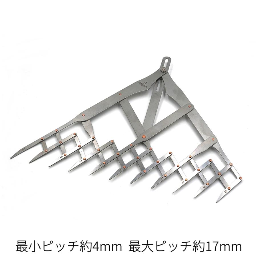 Nattools 等分ディバイダー11本目 穴あけや手縫いの印付けに便利 Nattools 等分ディバイダー11本目 穴あけや手縫いの印付けに便利