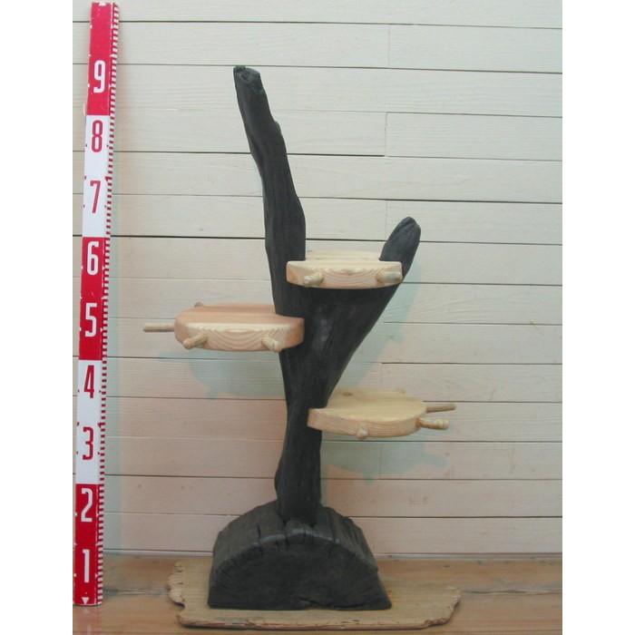 流木アートのレットイットビーの黒流木大型インテリア飾り棚 ja87 オリジナル流木インテリア雑貨 |  | 04