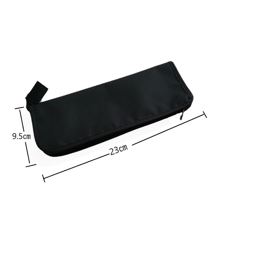 好評受付中 メイクブラシケース ブラック 10ポケット 日本製 化粧ポーチ 収納 携帯 化粧筆 ケース