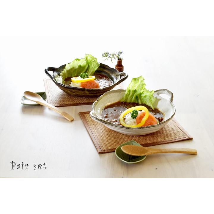 結婚祝い 新生活 プレゼント ギフト ナチュラルスタイル シチュー＆カレー ぺアセット （スプーン付） お皿 おしゃれ 可愛い パスタ皿 新築祝い 優良 | 風趣 | 05