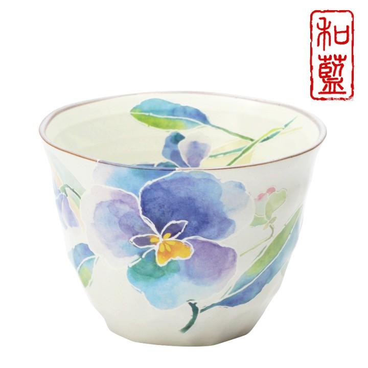 新生活 プレゼント 食器 ギフト 美濃焼 和藍 花ことば煎茶 パンジー(単品) 和食器 和風 プレゼント :a01551:和食器と雑貨のお店 ルアン - 通販 - Yahoo!ショッピング 新生活 プレゼント 食器 ギフト 美濃焼 和藍 花ことば煎茶 パンジー(単品) 和食器 和風 プレゼント :a01551:和食器と雑貨のお店 ルアン - 通販 - Yahoo!ショッピング