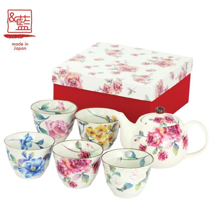 新生活 プレゼント 食器 ギフト 美濃焼 和藍 ばらぞの 5客ポット茶器 和食器 食器セット プレゼント :a03023:和食器と雑貨のお店 ルアン - 通販 - Yahoo!ショッピング 新生活 プレゼント 食器 ギフト 美濃焼 和藍 ばらぞの 5客ポット茶器 和食器 食器セット プレゼント :a03023:和食器と雑貨のお店 ルアン - 通販 - Yahoo!ショッピング