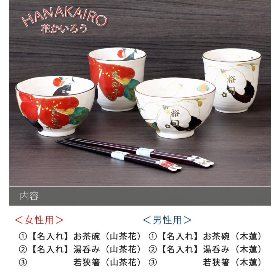 にゃむ　名入れ箸お椀ペアセット　ラウンドプレート にゃむ様ご確認名入れお椀お箸ペアセットラウンドプレートお椀②