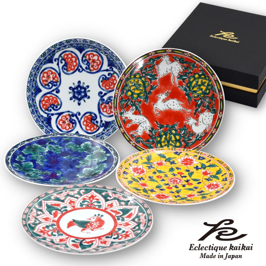美濃焼 kaikai トルバドゥール プレートセット 日本製 和食器 ペア 皿 プレート 贈り物 新築祝い 結婚祝い 出産祝い 内祝い 御祝 新生活 誕生日 プレゼント | ＆藍