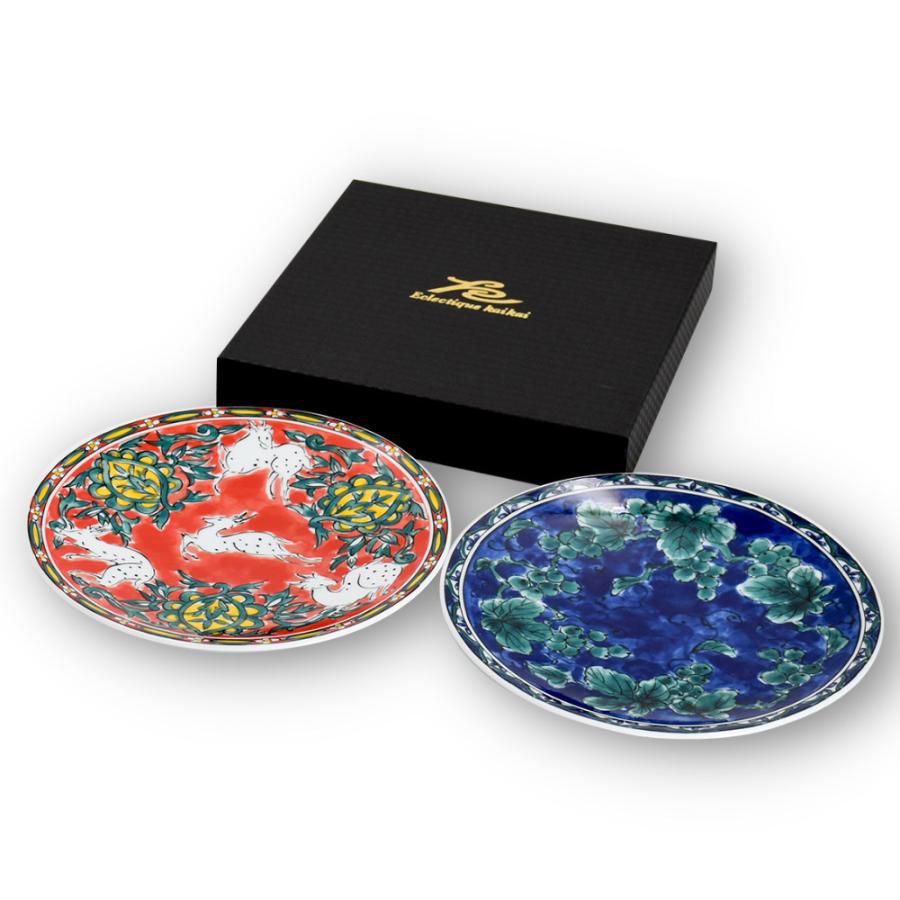 美濃焼 kaikai トルバドゥール ペアプレート 日本製 和食器 ペア 皿 プレート セット 贈り物 新築祝い 結婚祝い 出産祝い 内祝い 御祝 新生活 誕生日 プレゼント | ＆藍 | 01