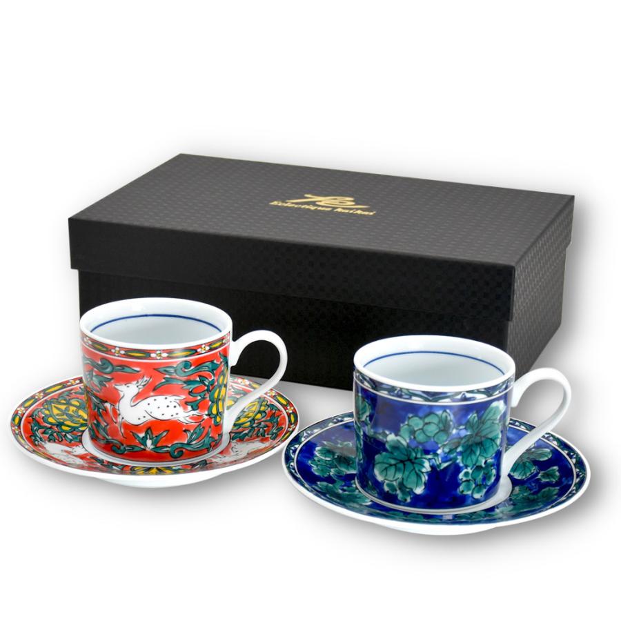 美濃焼 kaikai トルバドゥール ペアコーヒー 日本製 コーヒー 珈琲 セット ギフト 贈り物 新築祝い 結婚祝い 出産祝い 内祝い 御祝 新生活 誕生日 プレゼント | ＆藍 | 01