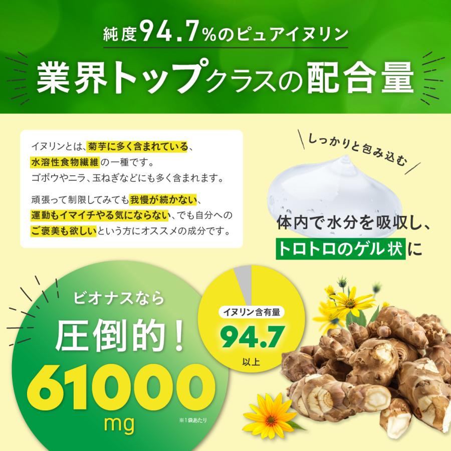 イヌリン 61,000mg 乳酸菌入り ヨーグルト風味 タブレット 1日3粒 90粒 30日分 菊芋 ビフィズス菌 オリゴ糖 ナットウキナーゼ 桑の葉 ブラックジンジャー |  | 05