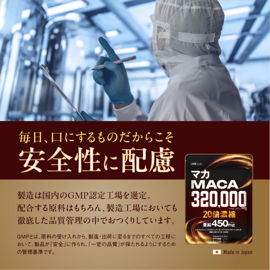 マカ サプリ 32000mg 20倍濃縮 亜鉛 シトルリン アルギニン