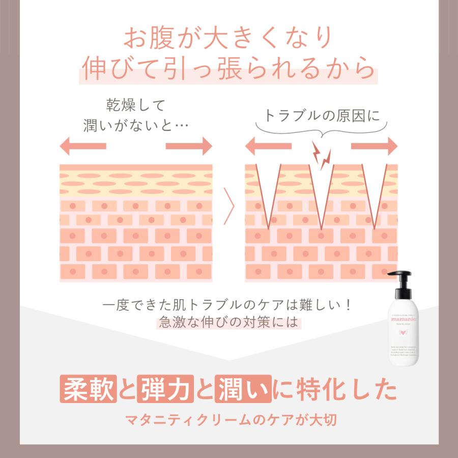 妊娠線クリーム ママニック 200g マタニティクリーム 妊娠線 妊娠線ケア 保湿 ボディクリーム 妊娠線予防クリーム 産前 産後 マタニティ  F | mamanic | 08