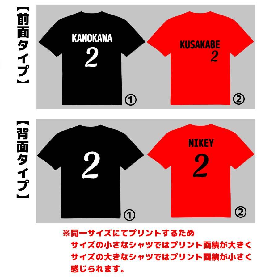 ドライTシャツ  チームTシャツ チーム名 背番号 ネーム 練習着 バレーボール オリジナルシャツ |  | 04