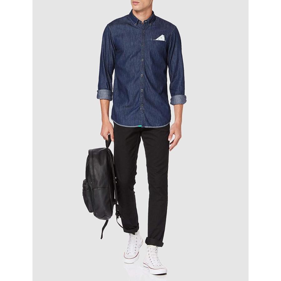 Scotch Soda Men S Ams Blauw Regular Fit Denim Shirt With Pocket Deta Www Indonesia Heritage Net Index Php