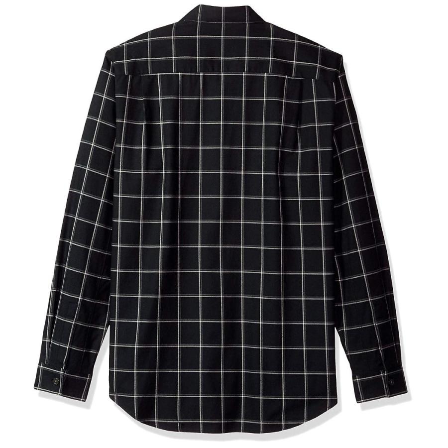 Theory Men S Grid Flannel Long Sleeve Woven Black Multi S Supersport Tn