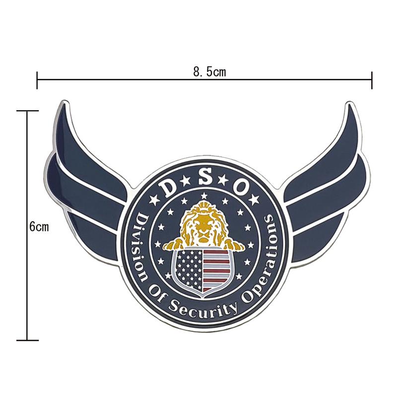 バイオハザード：デスアイランド DSO メタルステッカー