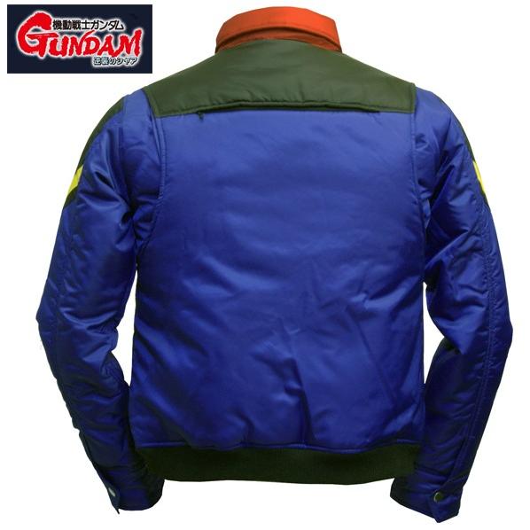 正規品　機動戦士ガンダム 逆襲のシャア　連邦軍ロンド・ベルデザイン ＭＡ-1タイプジャケット アムロイメージ　MODEL　MOBILE SUIT GUNDAM |  | 03