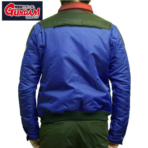 正規品　機動戦士ガンダム 逆襲のシャア　連邦軍ロンド・ベルデザイン ＭＡ-1タイプジャケット アムロイメージ　MODEL　MOBILE SUIT GUNDAM |  | 05