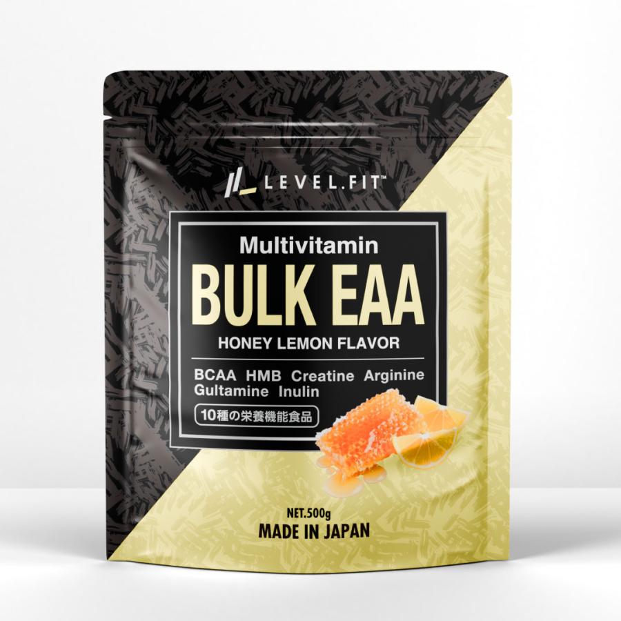 BULK EAA オールインワン eaa 人工甘味料不使用 無添加 500g はちみつレモン風味 日本製 |  | 15