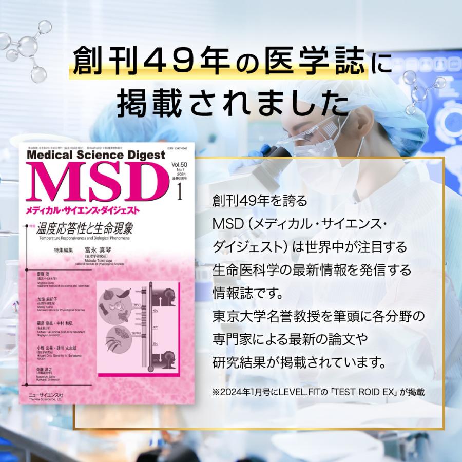 LEVEL.FIT（レベルフィット） テストステロン LEVEL.FIT TEST ROID EX（テストロイドEX）90粒（30回目安 ...