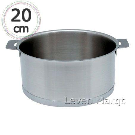 新品未使用品　クリステルCRISTEL 両手深鍋 20cm CRISTEL（クリステル） 送料無料 両手鍋 L深鍋(フタ無し) 20cm IH対応